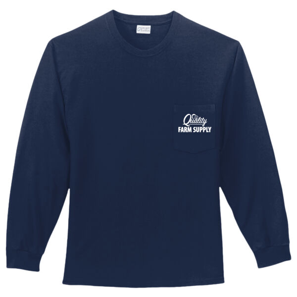 Quality Farm - Long Sleeve Essential Pocket Tee Thumbnail