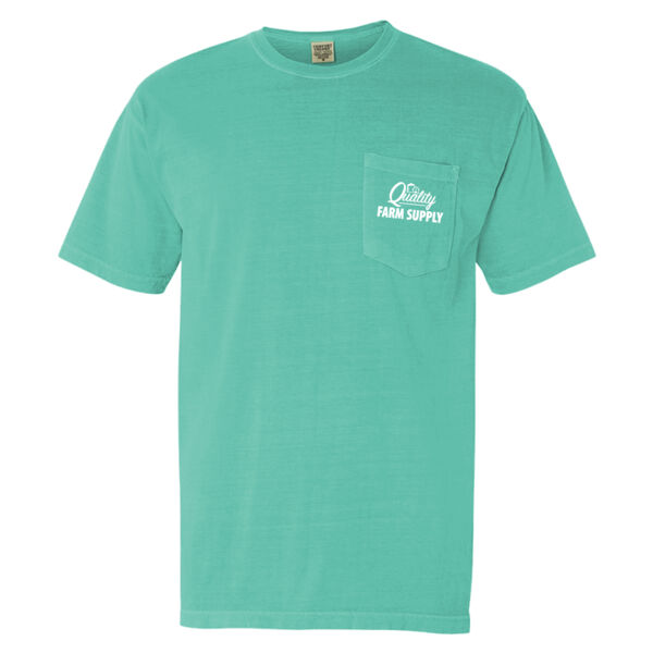 Quality Farm - COMFORT COLORS Heavyweight Ring Spun Pocket Tee Thumbnail