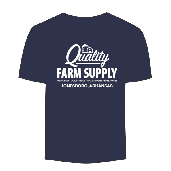 Quality Farm - DryBlend ® 50 Cotton/50 Poly Pocket T Shirt Thumbnail