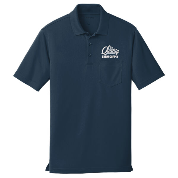Quality Farm - Dry Zone ® UV Micro Mesh Pocket Polo Thumbnail