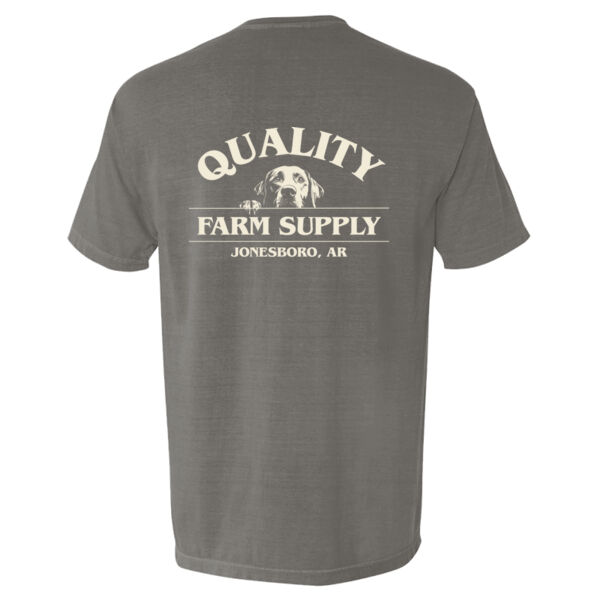 QFS Dog - Tan - Heavyweight Ring Spun Pocket Tee Thumbnail