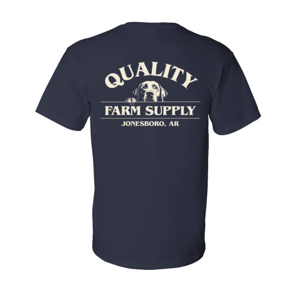 QFS Dog - Tan - DryBlend® Pocket T-Shirt Thumbnail