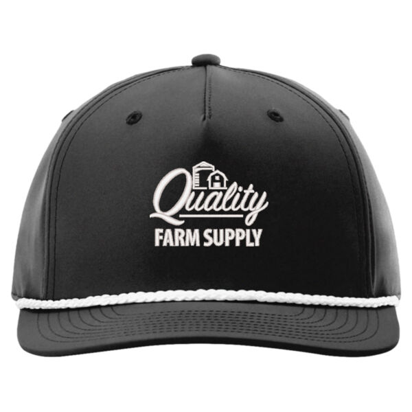 Embroidered - Five Panel Classic Rope Cap Thumbnail